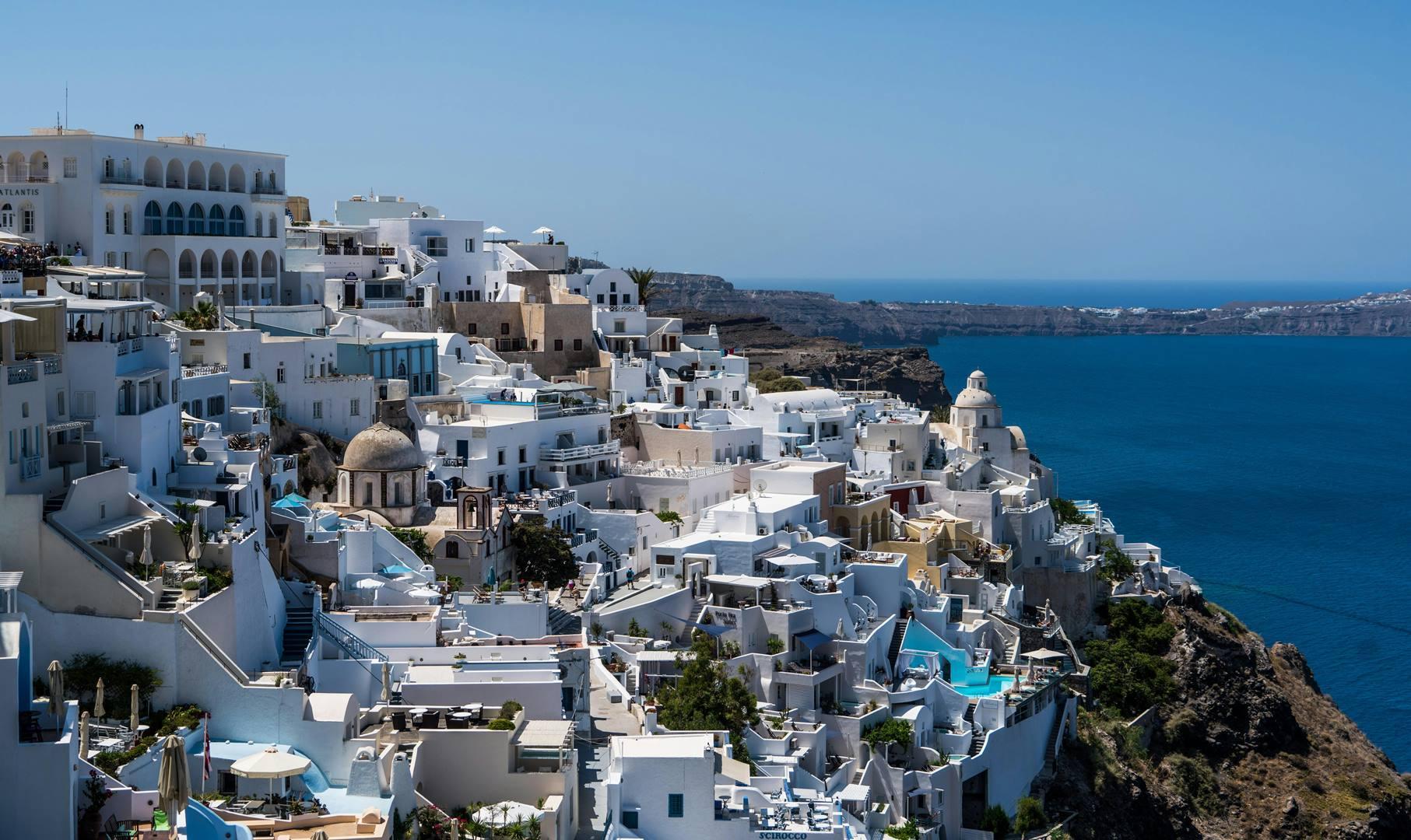 Santorini, Hy Lạp.